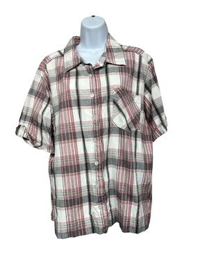 Erika 2X button-front shirt